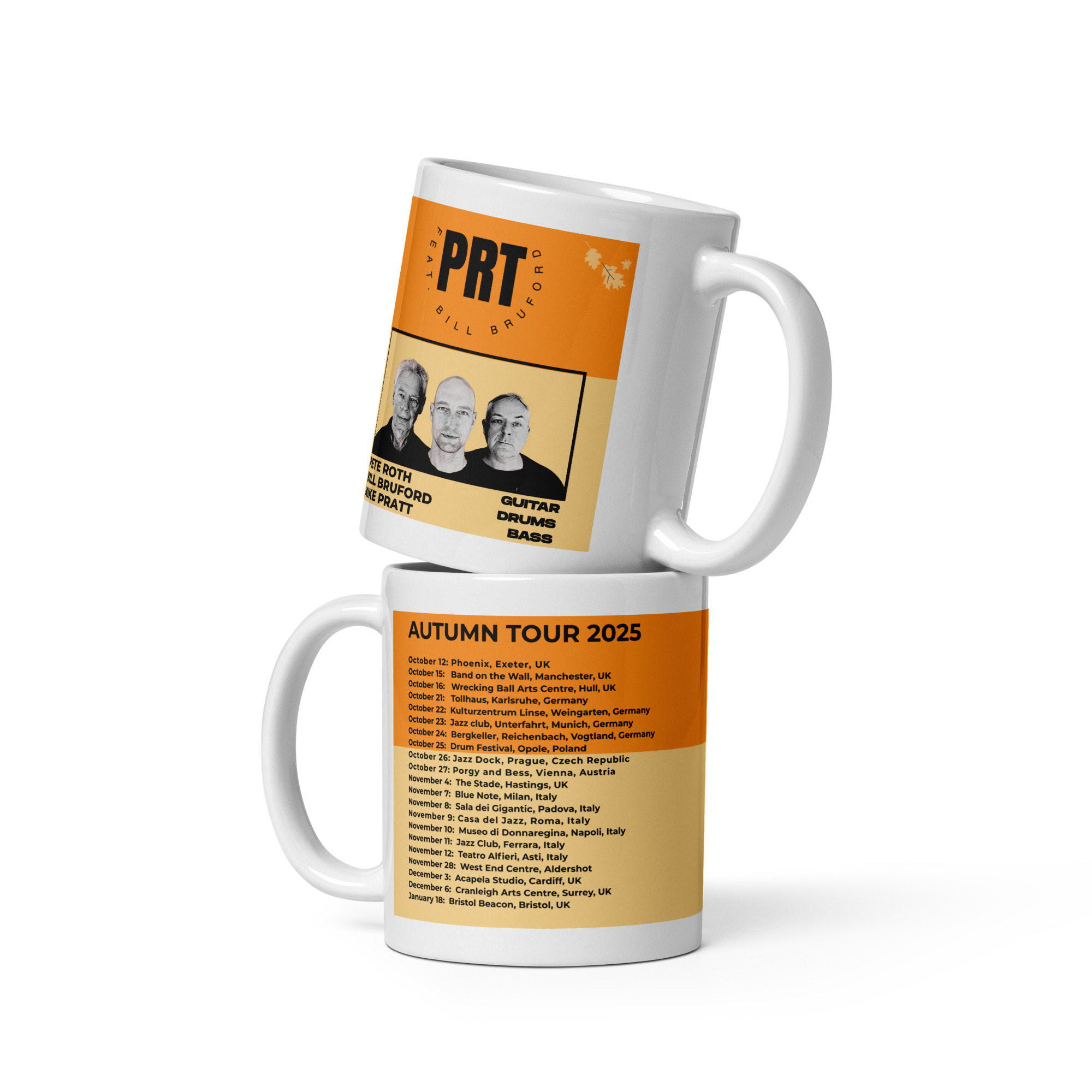 Our mug collection - PRT autumn tour 2025